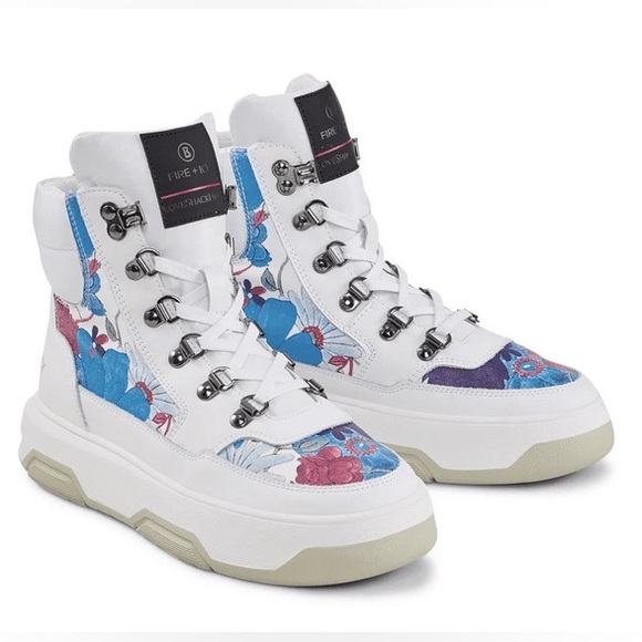 Love Shack Fancy x Fire and Ice lace up boot - Picture 1 of 7